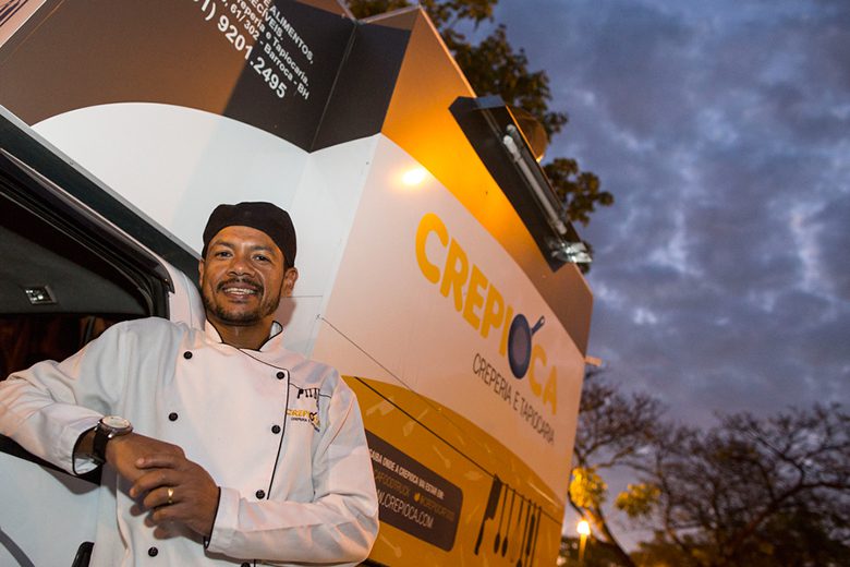 Luciano Nery, do Crepioca, um dos pioneiros em Belo Horizonte, cresceu e agora diversifica os produtos comercializados